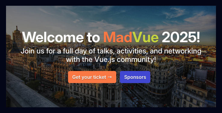 MDC MadVue hero example